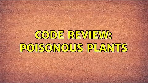 Code Review: Poisonous Plants (2 Solutions!!)
