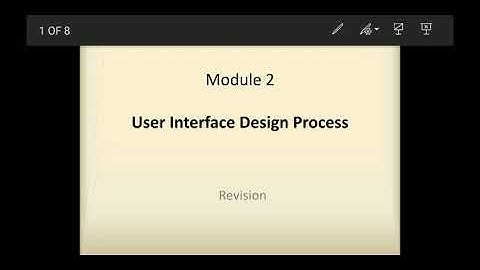 Modern Interface design , Module 2