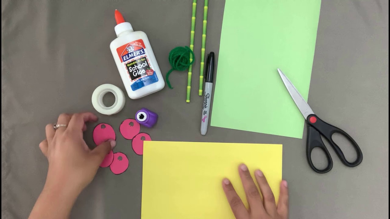 Very Hungry Caterpillar Necklace Craft YouTube