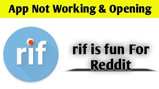 rif is fun for Reddit App Not Working & Opening Crashing Problem Solved screenshot 3