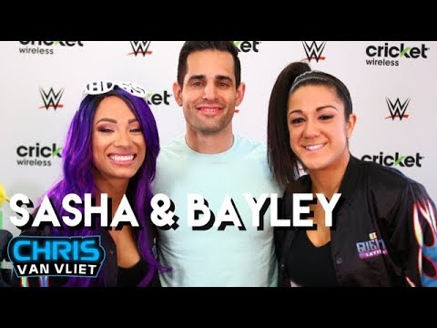 Sasha Banks & Bayley on winning the tag titles, WrestleMania, beating Ronda Rousey