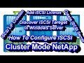 How To Configure iSCSI In SVM And Windows Server - Netapp Cluster Mode