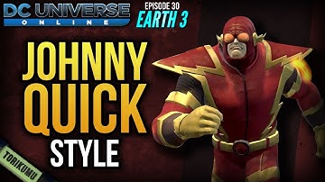 DCUO: Quicksuit Style (Inspired by Johnny Quick) | Episode 30: Earth 3