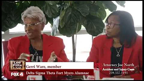 Gerri Ware & Shirley Burns, members, Delta Sigma T...