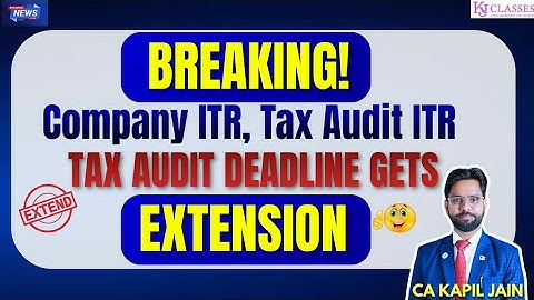 TAR and ITR due date extend