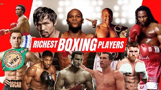 TOP 10 Richest Boxers in the World | ARE THEY WORTH A LOT OF MONEY? Details
