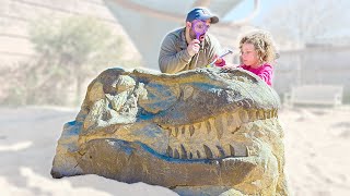 Crazy find at a Dino dig site! | Fossil Hunting Adventures