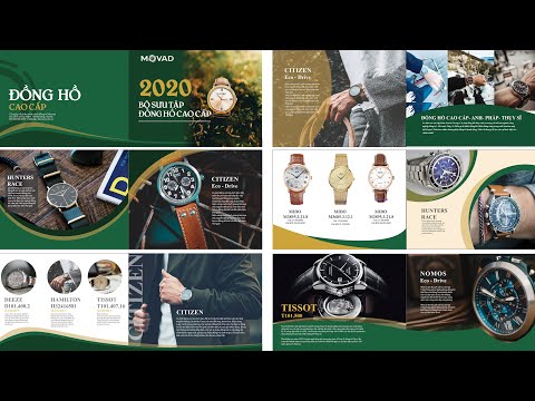 Hướng dẫn cách làm catalogue bằng illustrator.