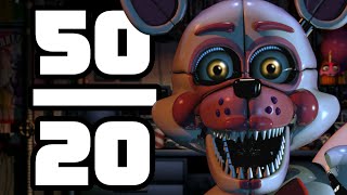 How I beat 50/20 mode! | Ultimate Custom Night