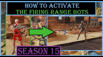 How To Turn On The Bots In The Firing Range In Apex Legends Season 15