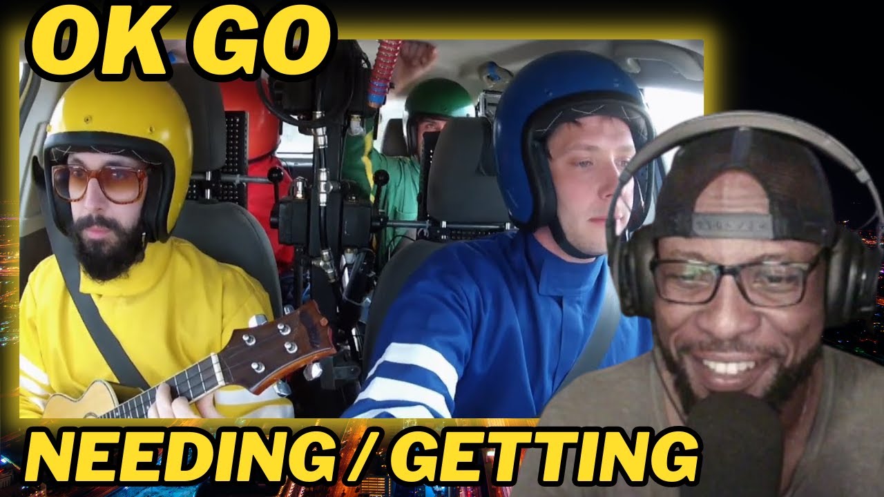 OK GO - NEEDING/GETTING: CREATIVE MUSIC VIDEO MASTERPIECE WITH INCREDIBLE STUNTS AND CATCHY TUNE!