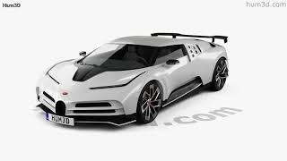 Athlete Statistics Bugatti Centodieci 2023 3D model by 3DModels.org