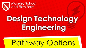 Design Technology & Engineering Pathway Options Information