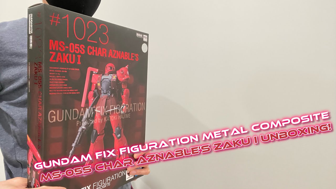 UNBOXING] Gundam Fix Figuration Metal Composite MS-05S Char