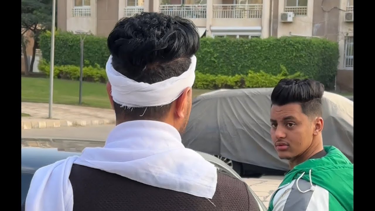 بياعة الفول ضربته علي رأسه 😱😱