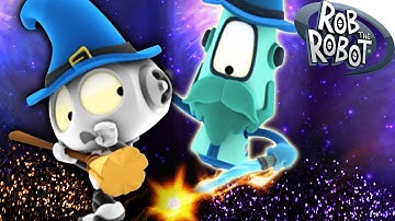 The Wise Wizard |  Preschool Learning Videos | Rob The Robot