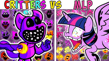 FNF Character Test | Gameplay VS My Playground | ALL Smiling Critters VS MLP Test