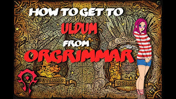 How To Get To Uldum Instance Location In WoW - World of Warcraft