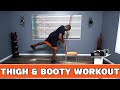 Thigh butt and leg workout with donovan green fitness thigh band