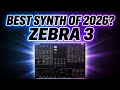 Best Synth of 2026? u-he Zebra 3 🔥🔥Reviewed!