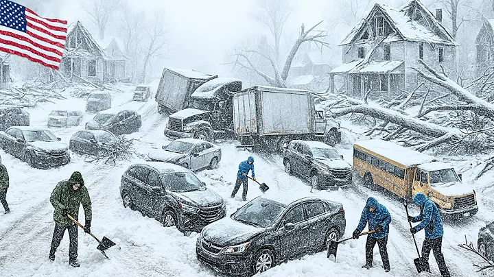 CHAOS in California Today! Monster Snowstorm Slams the West — Nevada Roads in Total Ruin