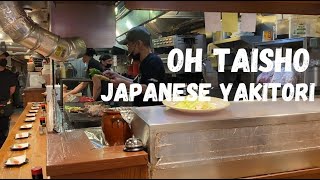 Oh Taisho Japanese Yakitori Restaurant In Nyc