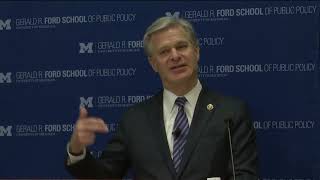 FBI Director Christopher Wray | Introductory remarks #PolicyTalks