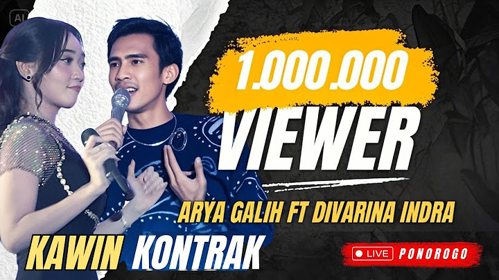 Difarina indra Ft Arya galih - Kawin kontrak - Live in ponorogo | Omah Limo Project