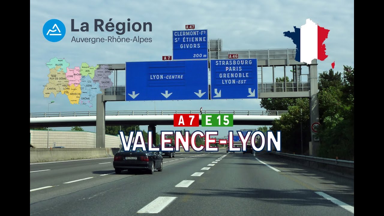(F) A7 E15 (Valence-Lyon) | Autoroute du Soleil