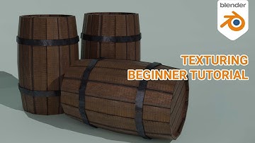 GAME ASSET BEGINNER TUTORIAL - texture In Blender part2 | RNVFX