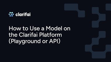 How to Use a Model on the Clarifai Platform (Playground or API)