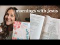 HOW I BIBLE STUDY | mornings with Jesus ✨