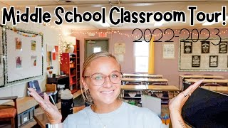 MIDDLE SCHOOL CLASSROOM TOUR REVEAL!!! | 2022-2023 | LIVMJEV