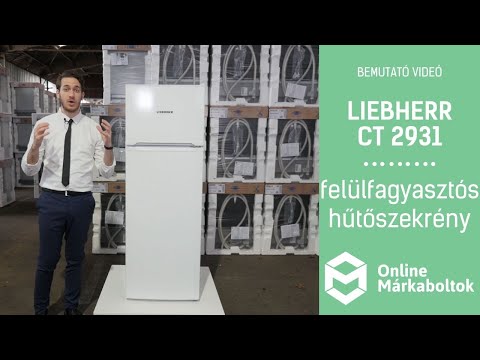LIEBHERR CT 2931 | Felülfagyasztós hűtőszekrény bemutató videó