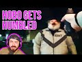HUGE Homeless Man vs ARMED Female Cop
