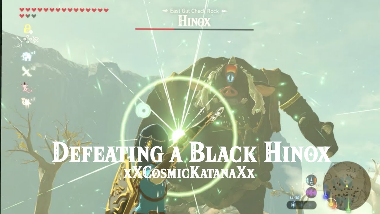 Defeating a Black Hinox