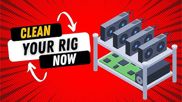 How to Clean/dust Mining Rig 2022