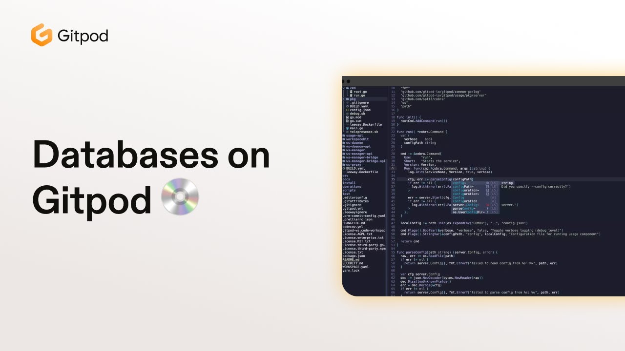 Play: Databases on Gitpod 💿