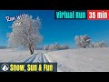 Neige soleil et beaucoup de plaisir   la suisse au pays des merveilles  course virtuelle 103