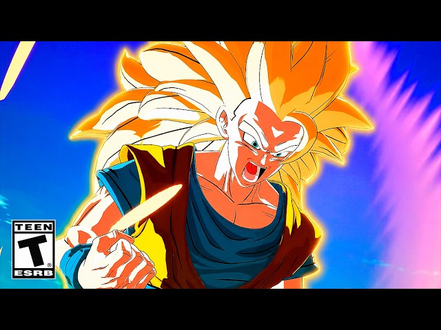 Goku Super Saiyan 3 VS Majin Buu, New Animations! - Dragon Ball