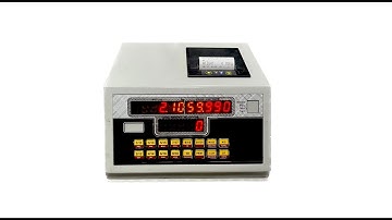 Piece Counting / Price Computing Weighing Machine Date/Time Setting