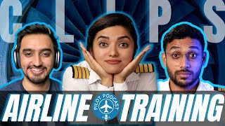 What is the cost of AIRLINE TRAINING? | Pilot Podcast CLIPS