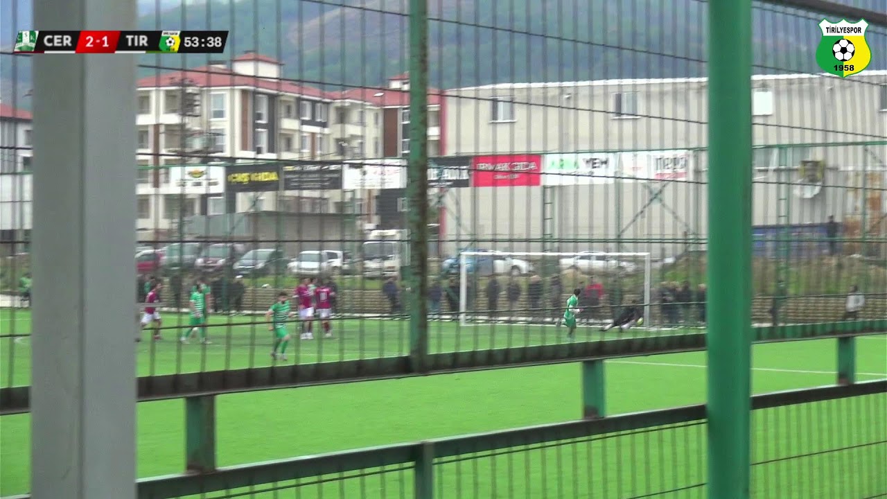 CERRAHSPOR GSK - TİRİLYESPOR SÜPER AMATÖR 19. HAFTA