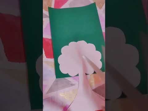 Tree 🌴 project | Activity ideas for students | Paper crafts ❤️