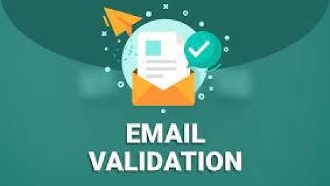 How To Create an Email Validation Program in Python