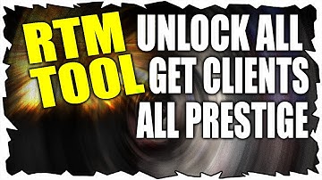 [BO3/1.03] RTM TOOL All Prestige/Get Clients/Unlock All [CEX/DEX] [PS3] + Download
