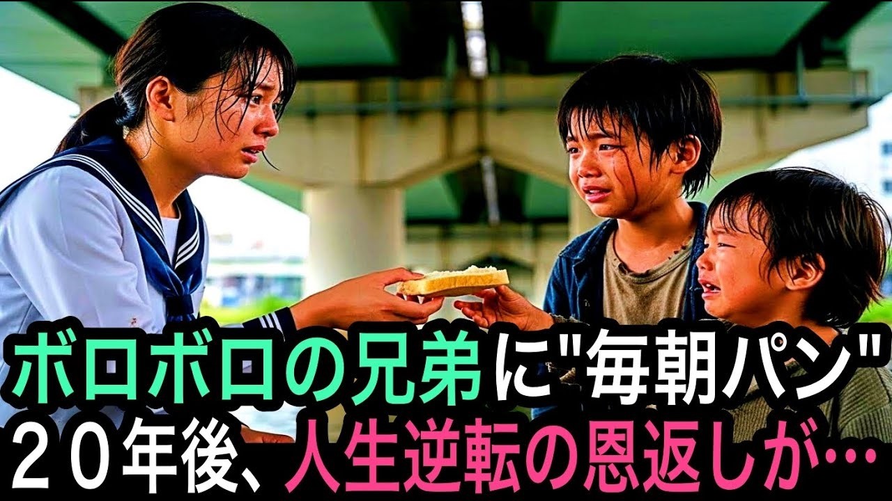 「あの時の兄弟です」毎朝パンをくれたパン屋の女子高生に、20年後兄弟が返したもの