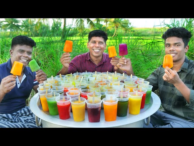 KUCHI ICE RECIPE | Mango Ice, Pineapple, Grapes, Lemon, Orange And More | Village Recipe class=