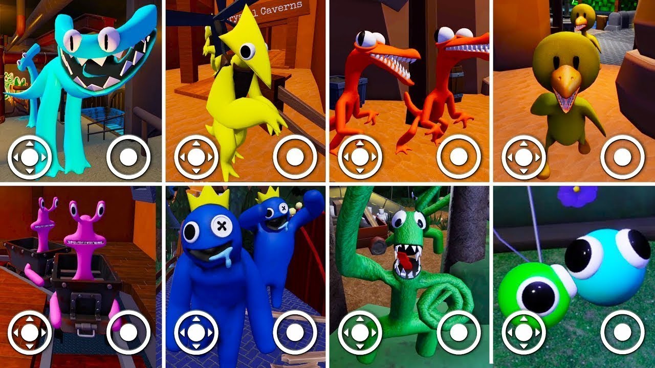 What if i BECOME EVERYONE in Rainbow Friends Chapter 2 ROBLOX