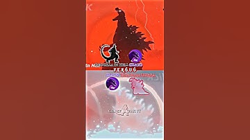 Godzilla in Hell (Slick) v.s True Form Ultima Godzilla (Slick) #godzilla #1v1 #animation #shorts